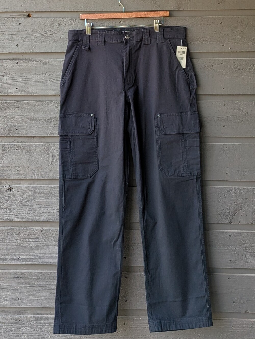 DuluthFlex Fire Hose Relaxed Fit Cargo Work Pant Black Size 36x34 Duluth 45507